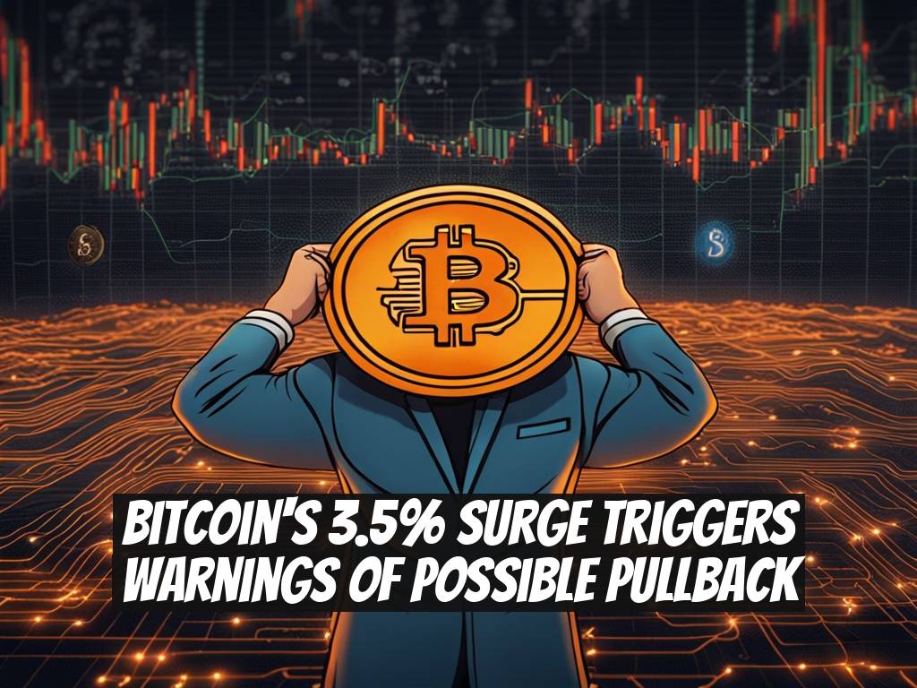Bitcoin's 3.5% Surge Triggers Warnings of Possible Pullback