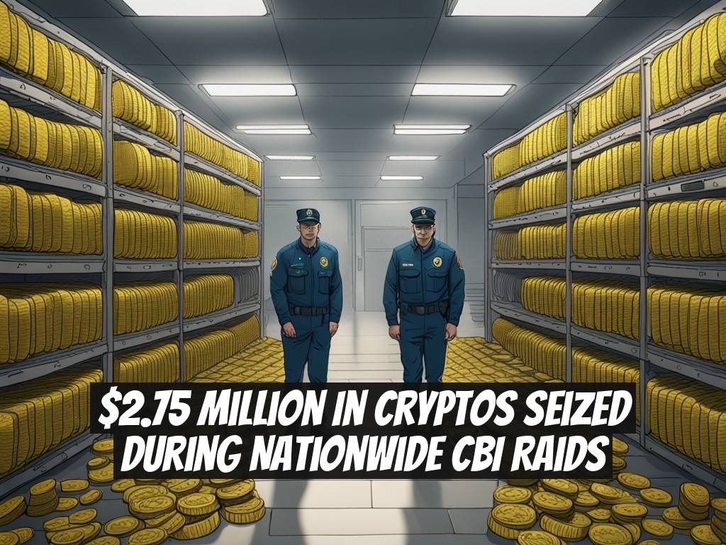 $2.75 Million in Cryptos Seized During Nationwide CBI Raids