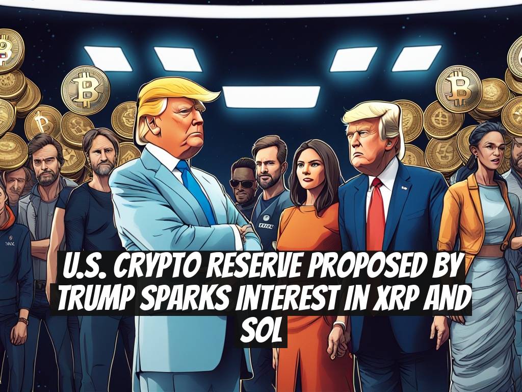 U.S. Crypto Reserve Proposed by Trump Sparks Interest in XRP and SOL