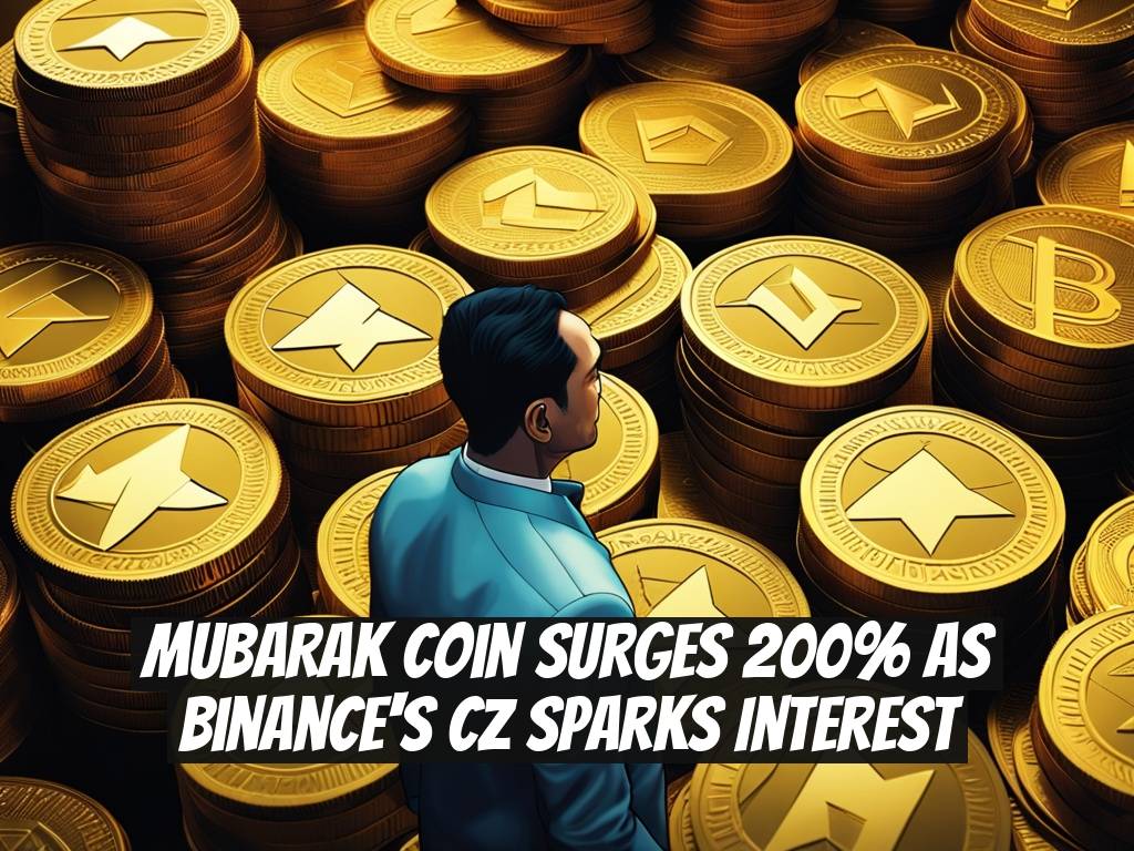 MUBARAK Coin Surges 200% as Binance's CZ Sparks Interest
