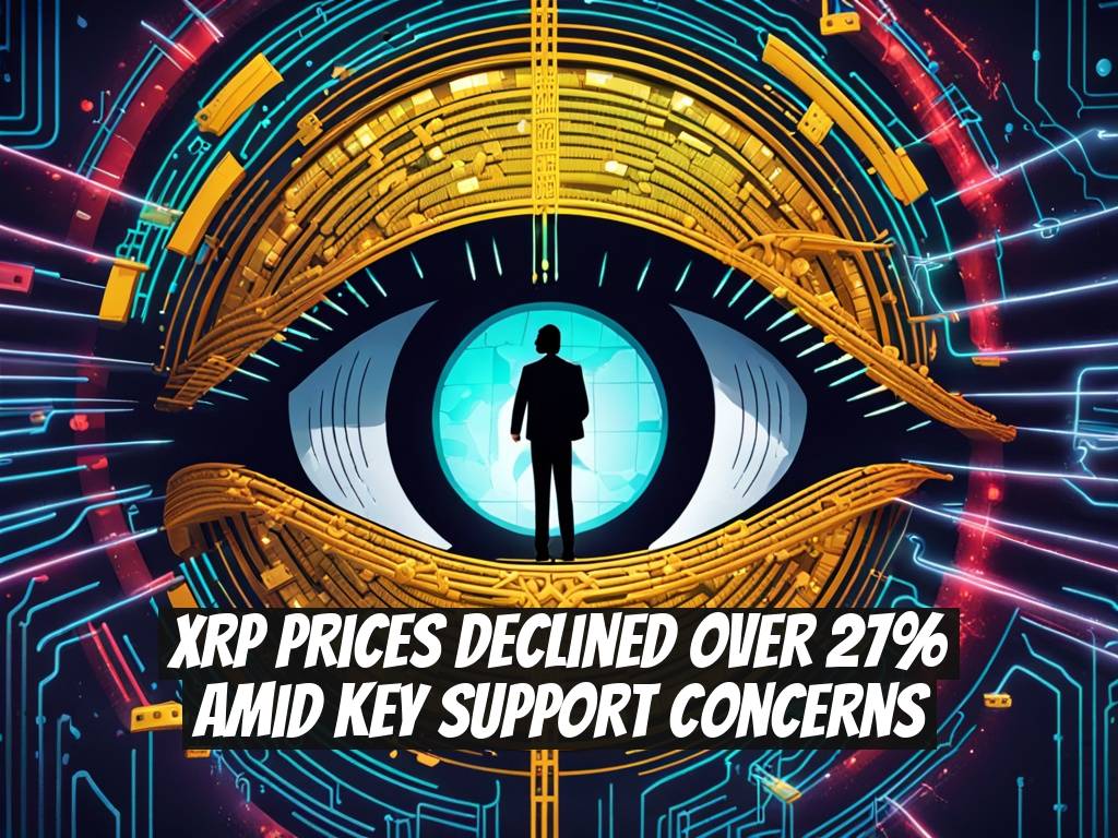 XRP Prices Declined Over 27% Amid Key Support Concerns