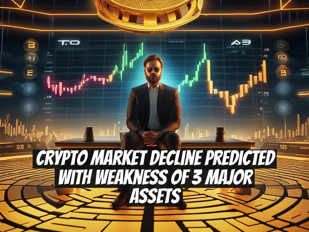 Crypto Market Decline Predicted with Weakness of 3 Major Assets