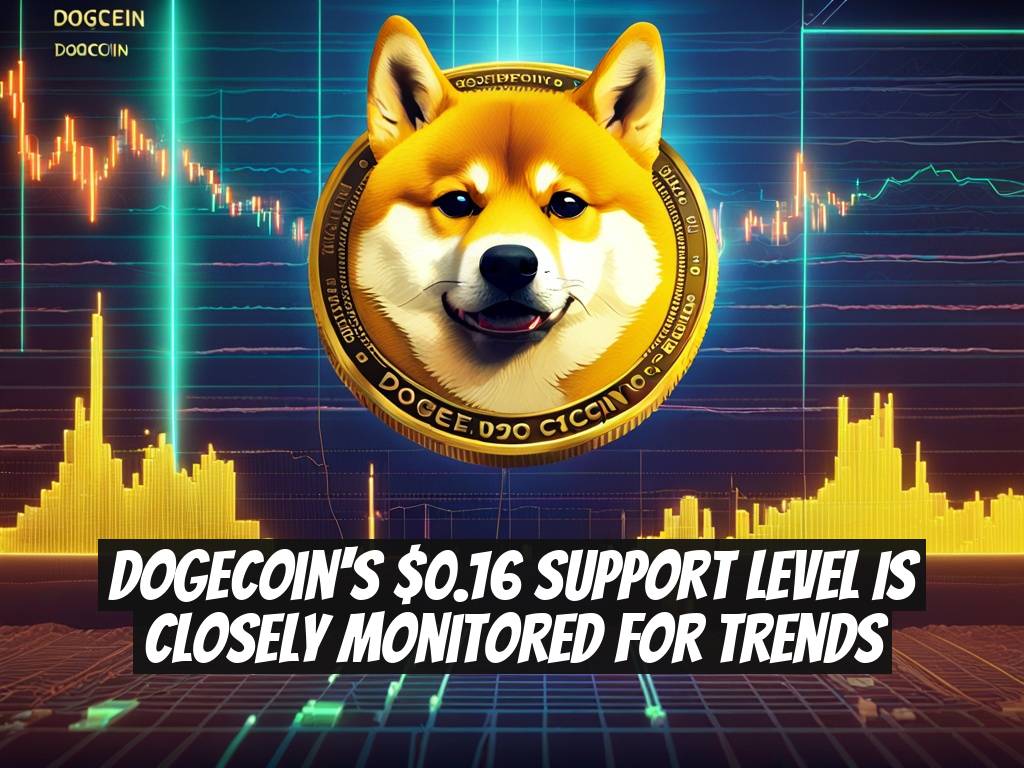 Dogecoin's $0.16 Support Level is Closely Monitored for Trends