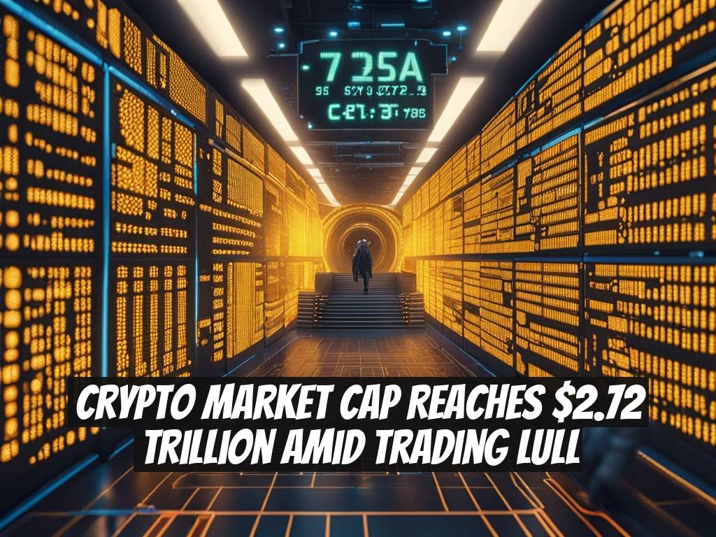Crypto Market Cap Reaches $2.72 Trillion Amid Trading Lull