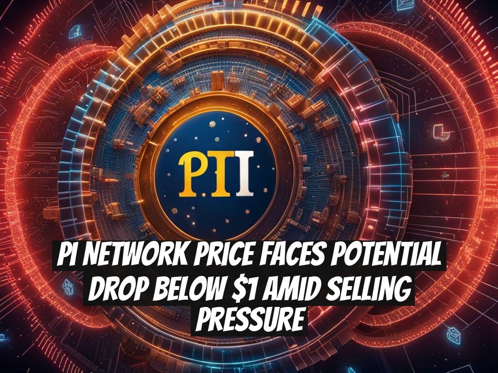 Pi Network Price Faces Potential Drop Below $1 Amid Selling Pressure