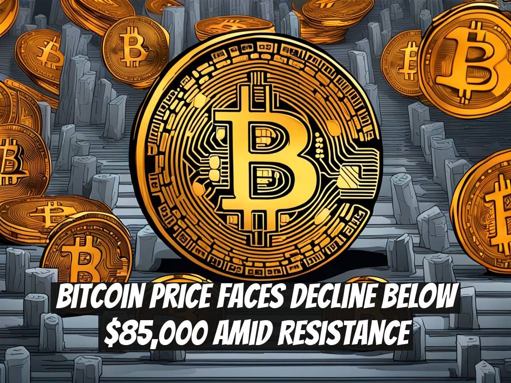 Bitcoin Price Faces Decline Below $85,000 Amid Resistance
