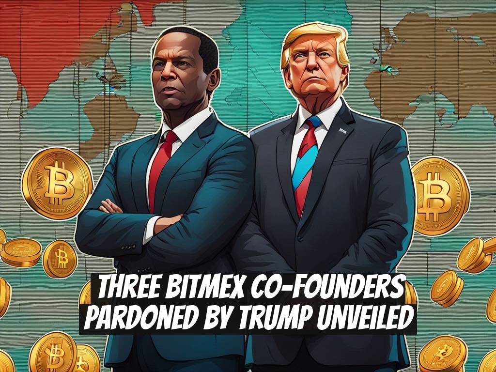 Three BitMEX Co-Founders Pardoned by Trump Unveiled