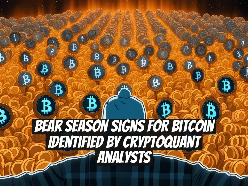 Bear Season Signs for Bitcoin Identified by CryptoQuant Analysts