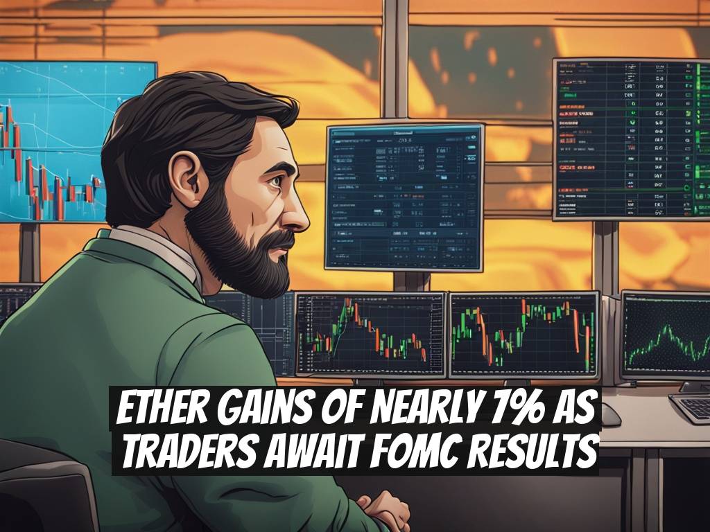 Ether Gains of Nearly 7% As Traders Await FOMC Results
