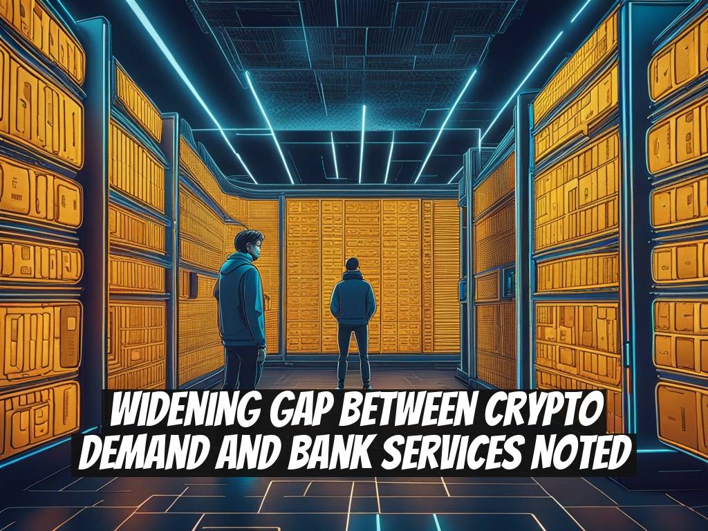 Widening Gap Between Crypto Demand and Bank Services Noted