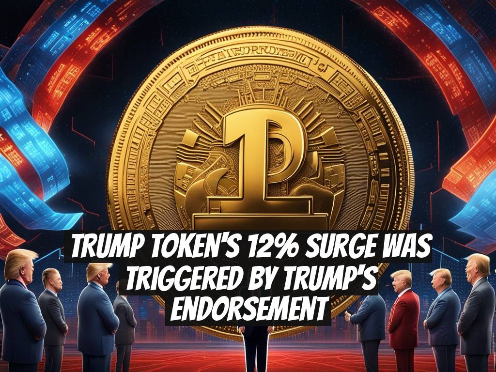 TRUMP token's 12% surge was triggered by Trump's endorsement