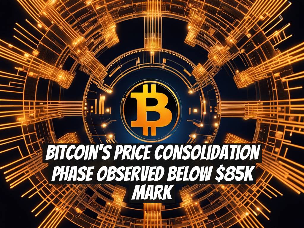 Bitcoin's Price Consolidation Phase Observed Below $85K Mark