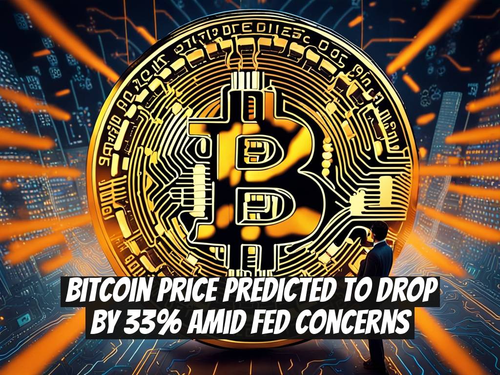 Bitcoin Price Predicted to Drop by 33% Amid Fed Concerns
