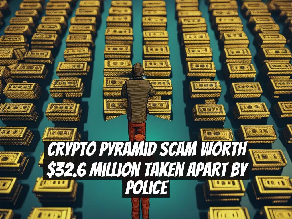 Crypto Pyramid Scam Worth $32.6 Million Taken Apart by Police