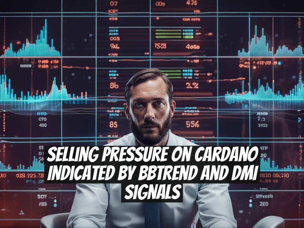 Selling Pressure on Cardano Indicated by BBTrend and DMI Signals