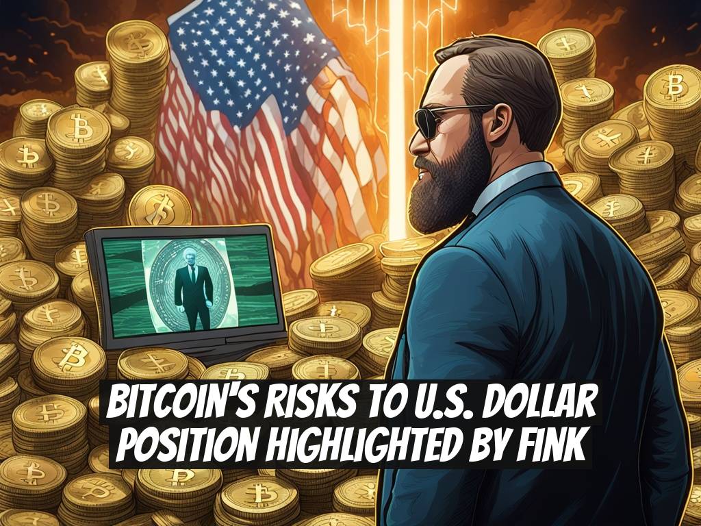 Bitcoin's Risks to U.S. Dollar Position Highlighted by Fink