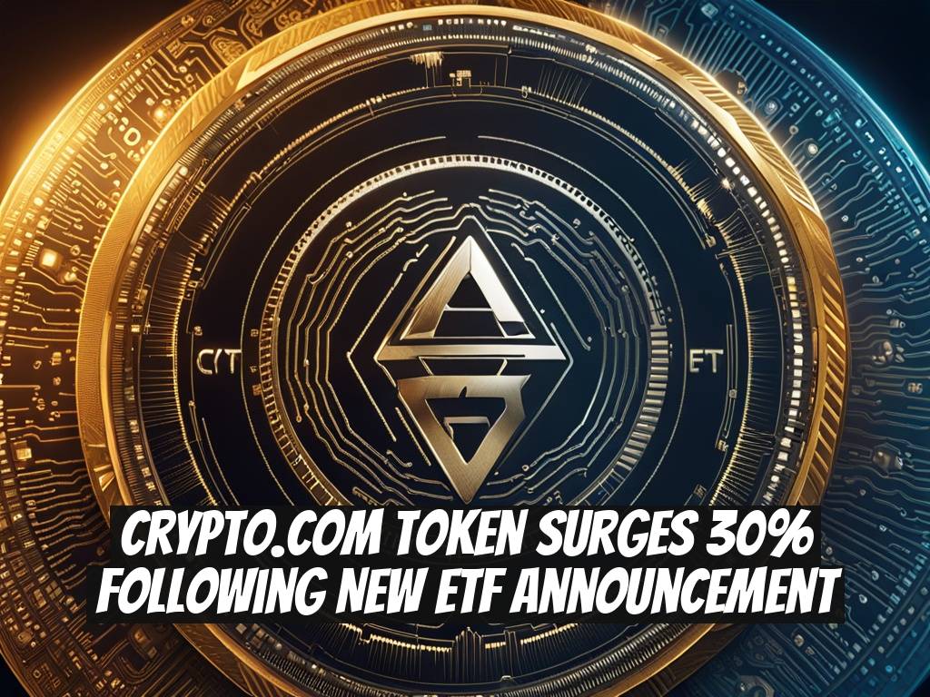 Crypto.com Token Surges 30% Following New ETF Announcement