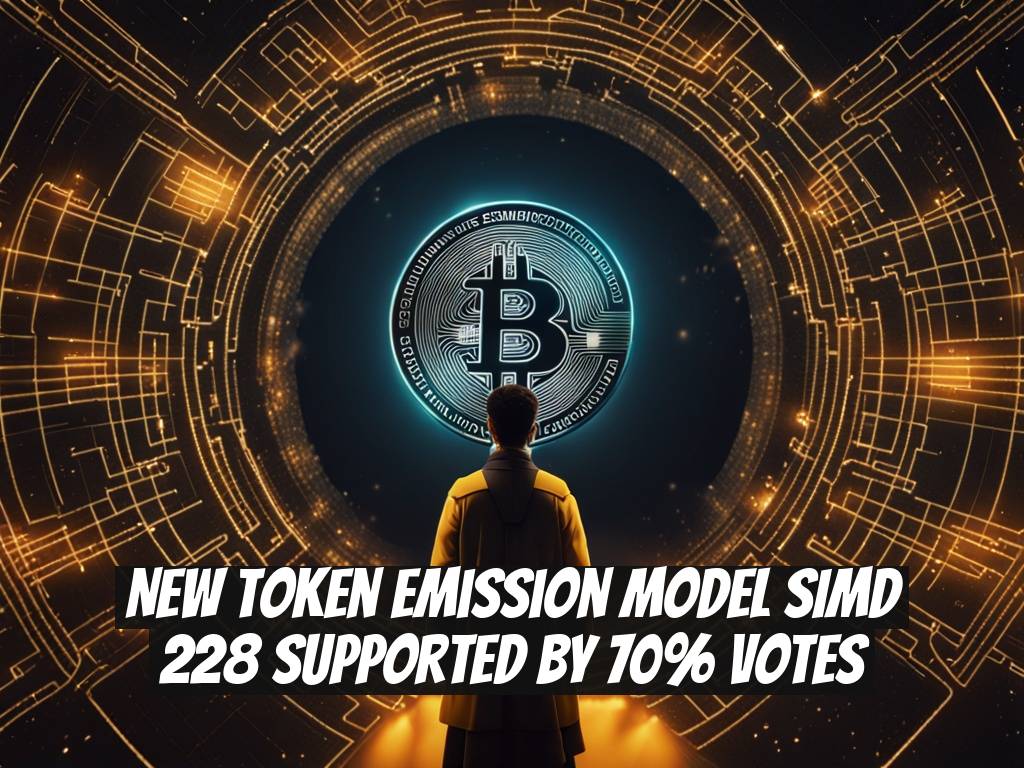 New Token Emission Model SIMD 228 Supported by 70% Votes