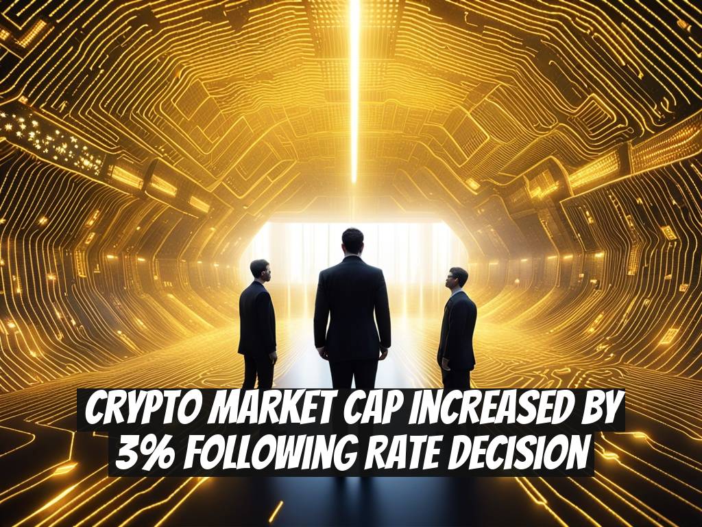 Crypto Market Cap Increased by 3% Following Rate Decision