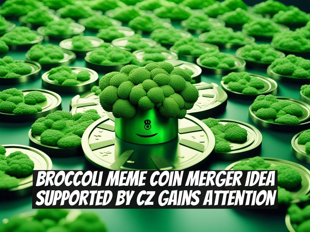Broccoli Meme Coin Merger Idea Supported by CZ Gains Attention