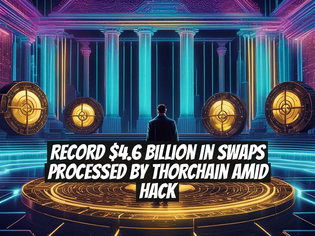 Record $4.6 Billion in Swaps Processed by THORChain Amid Hack