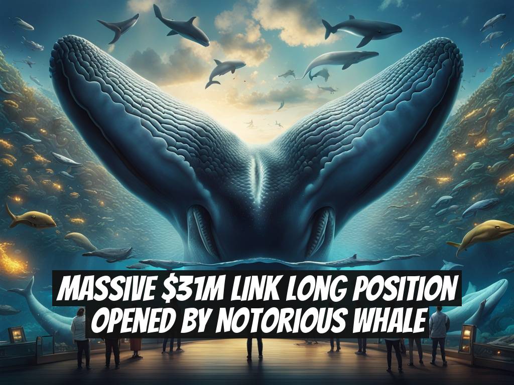 Massive $31M LINK Long Position Opened by Notorious Whale