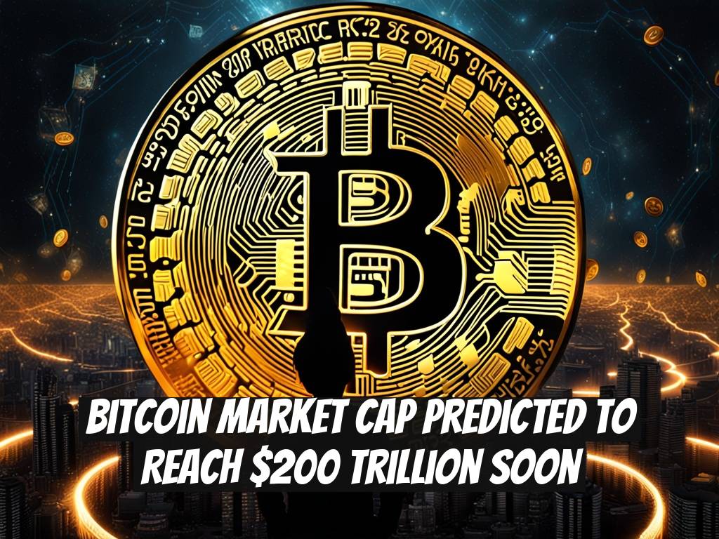 Bitcoin Market Cap Predicted to Reach $200 Trillion Soon