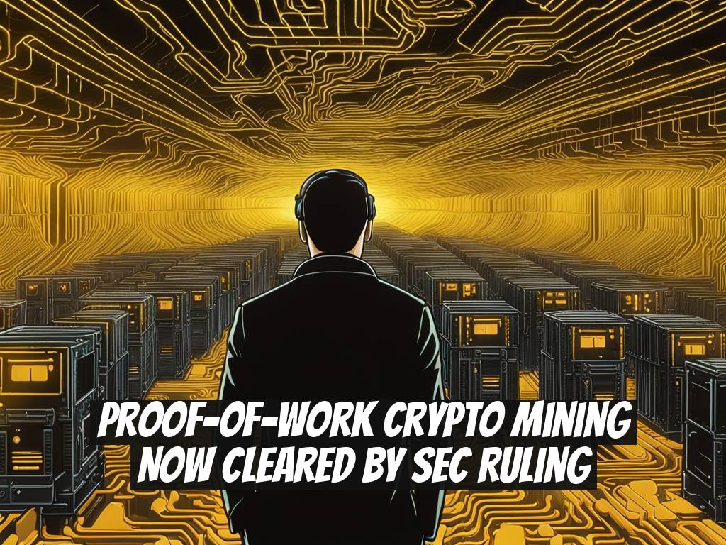 Proof-of-Work Crypto Mining Now Cleared by SEC Ruling