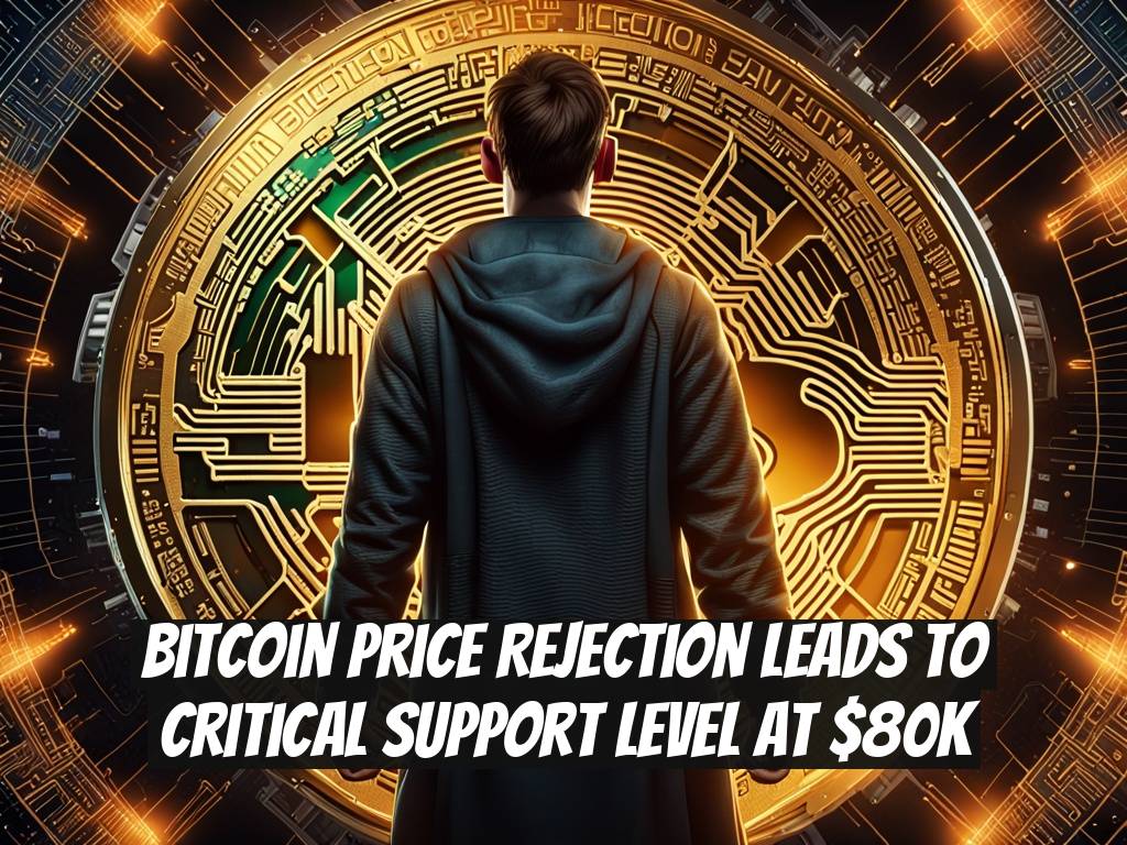 Bitcoin Price Rejection Leads to Critical Support Level at $80K