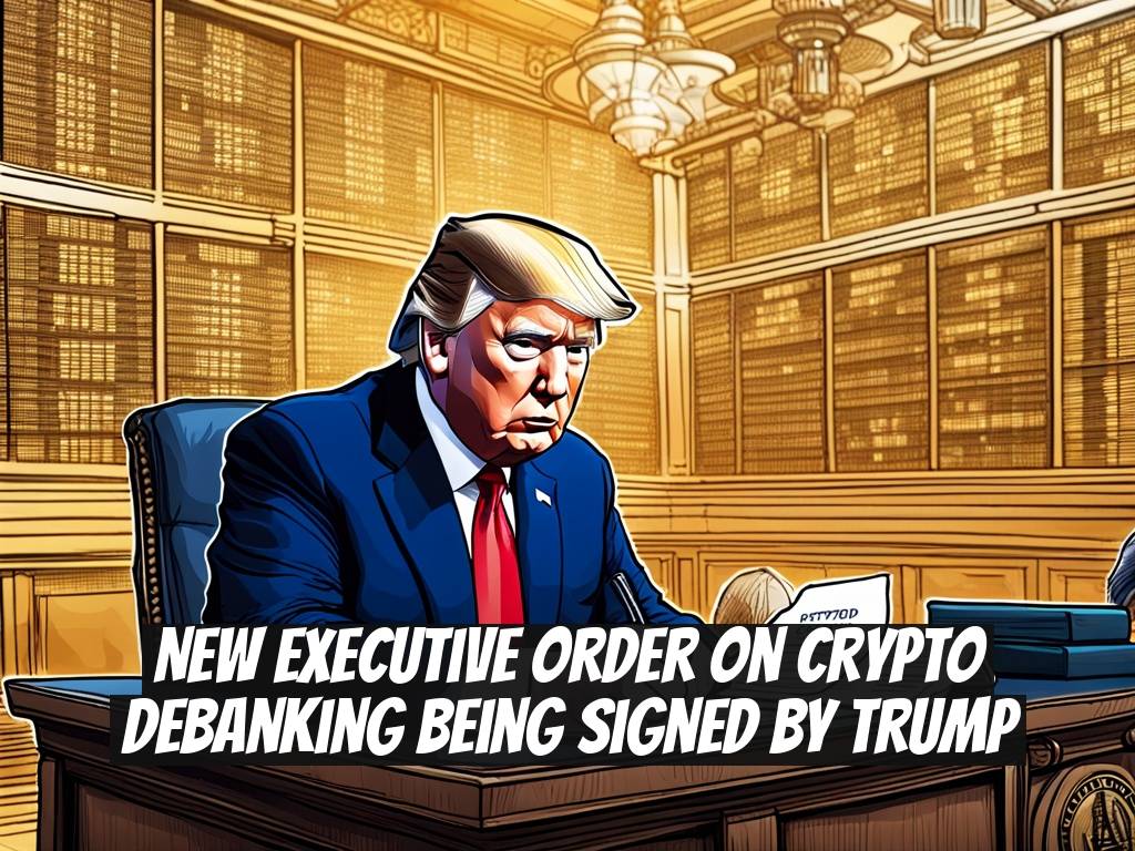 New Executive Order on Crypto Debanking Being Signed by Trump