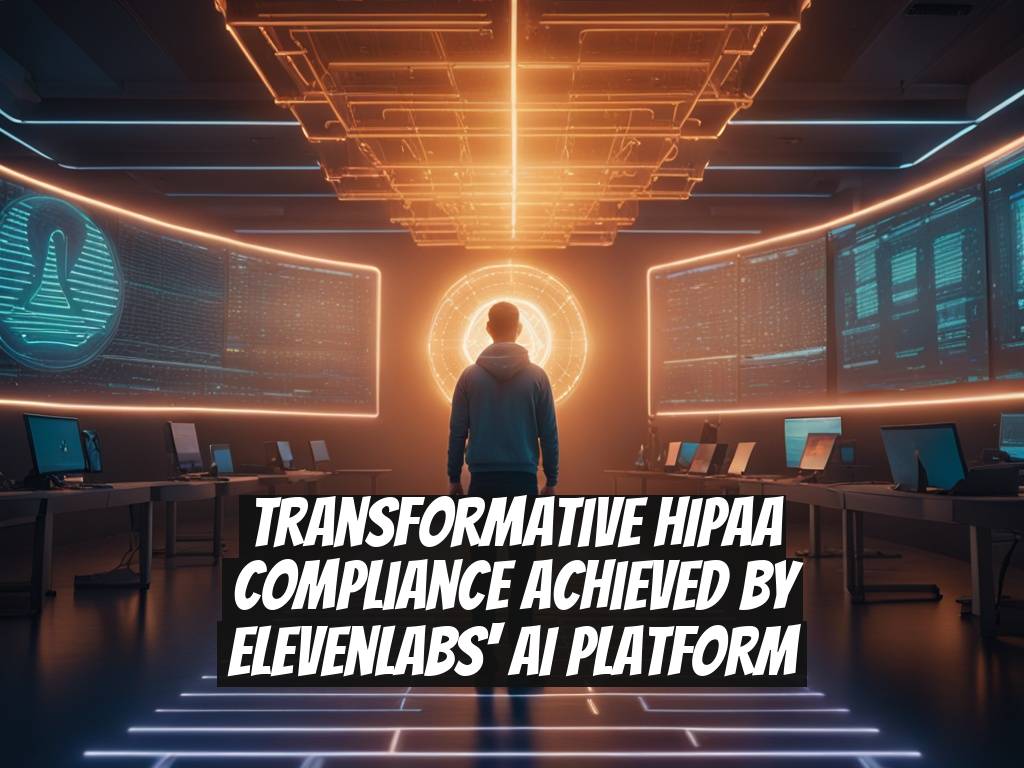 Transformative HIPAA Compliance Achieved by ElevenLabs' AI Platform