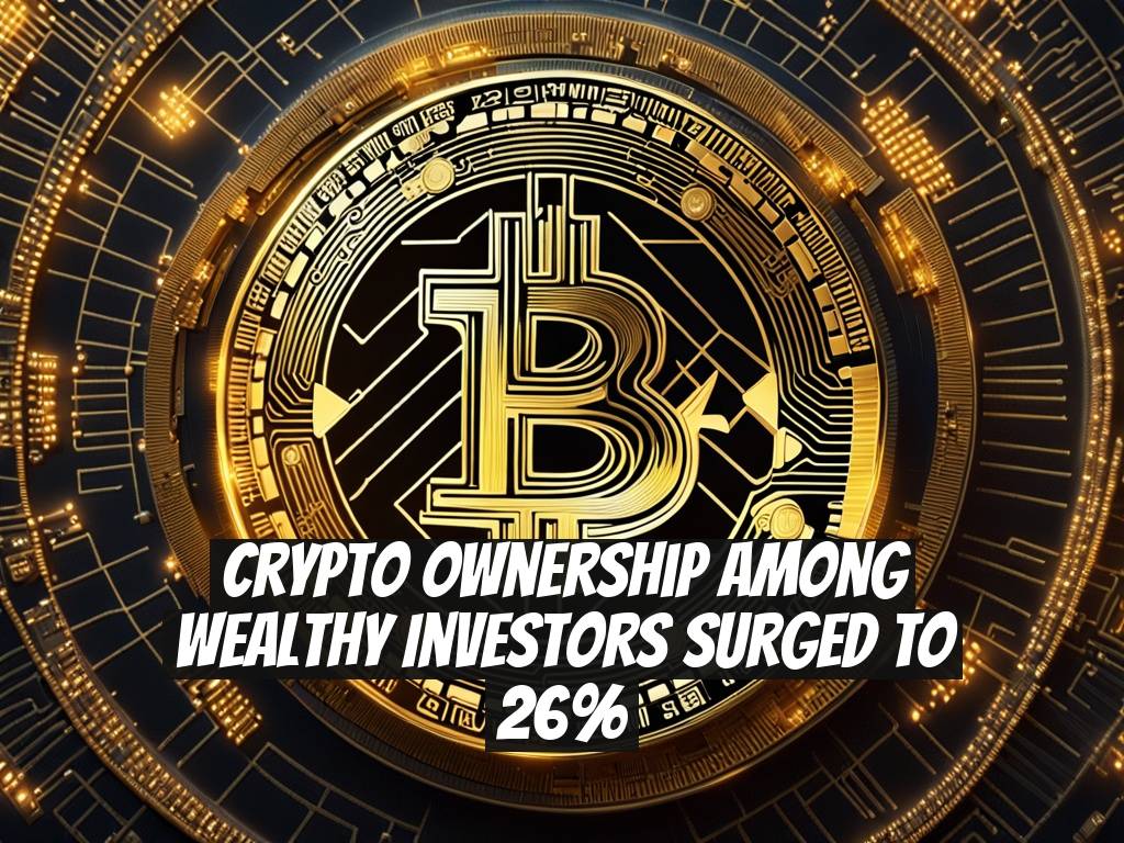 Crypto Ownership Among Wealthy Investors Surged to 26%