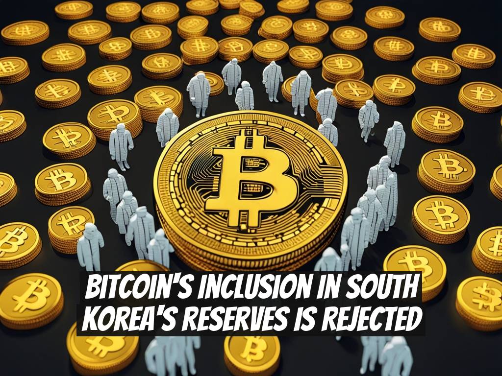 Bitcoin's Inclusion in South Korea's Reserves is Rejected