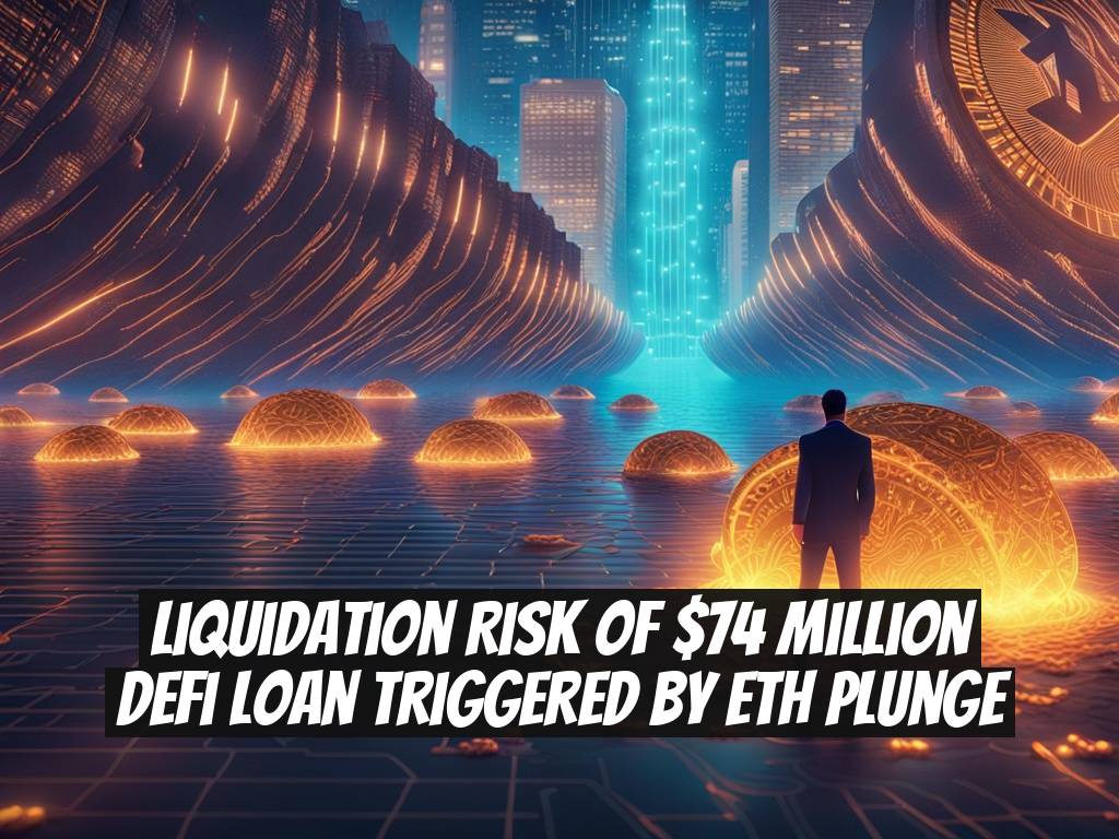 Liquidation Risk of $74 Million DeFi Loan Triggered by ETH Plunge