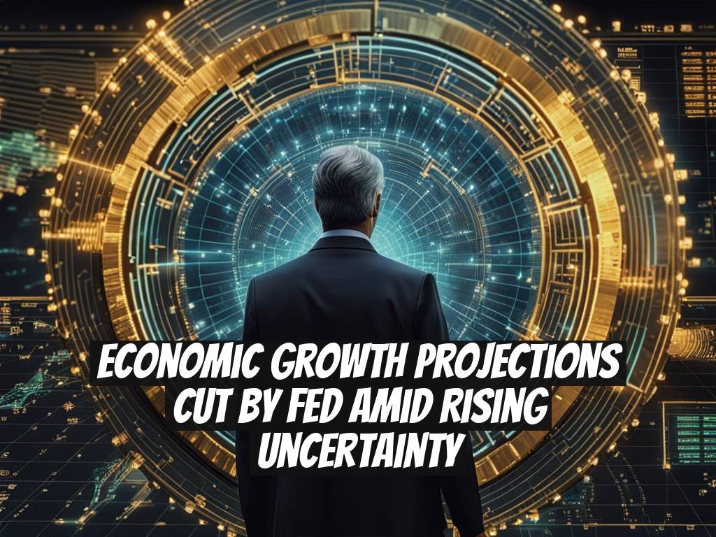 Economic Growth Projections Cut by Fed Amid Rising Uncertainty