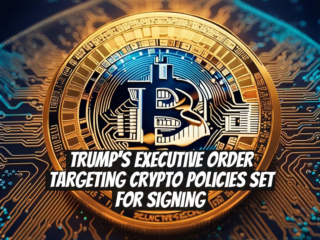 Trump's Executive Order Targeting Crypto Policies Set for Signing
