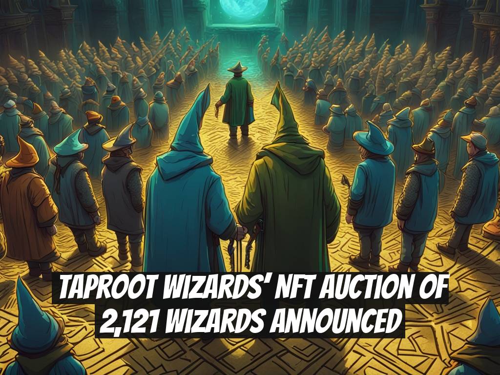 Taproot Wizards’ NFT Auction of 2,121 Wizards Announced