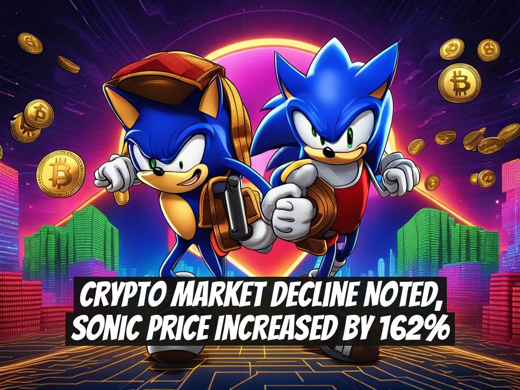 Crypto Market Decline Noted, Sonic Price Increased by 162%