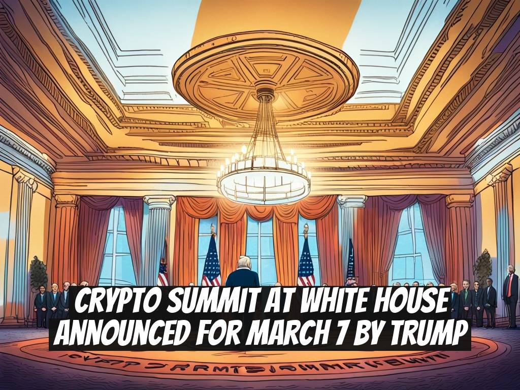 Crypto Summit at White House Announced for March 7 by Trump