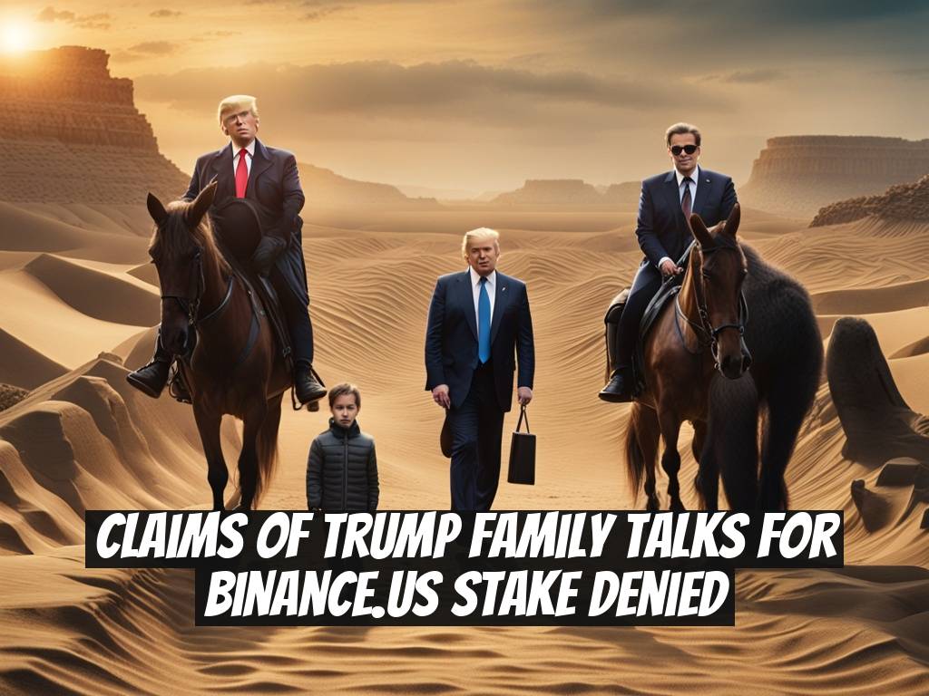 Claims of Trump Family Talks for Binance.US Stake Denied