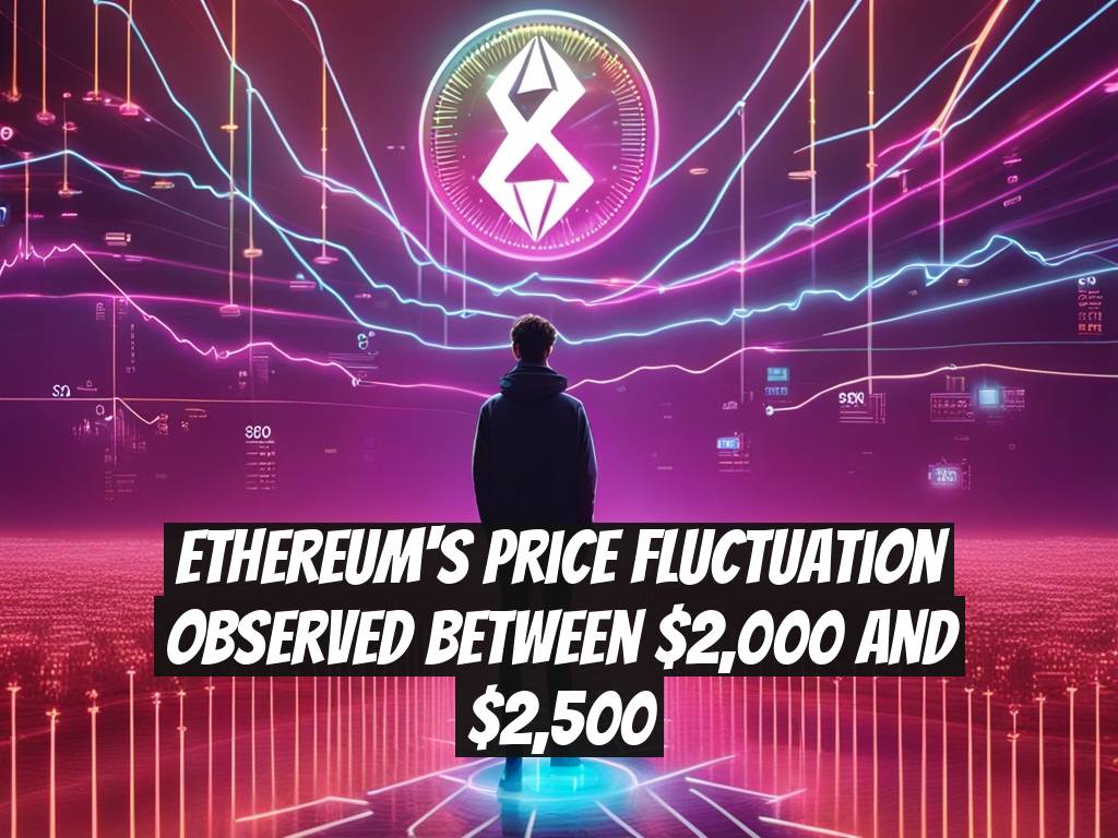 Ethereum's Price Fluctuation Observed Between $2,000 and $2,500
