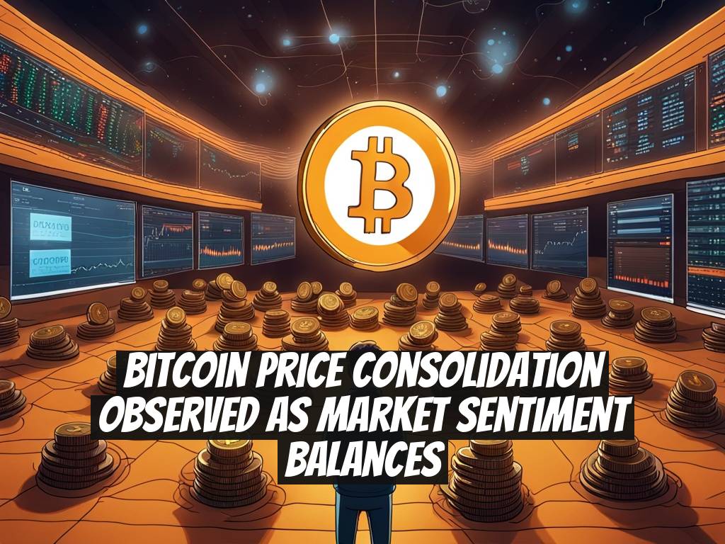 Bitcoin Price Consolidation Observed as Market Sentiment Balances