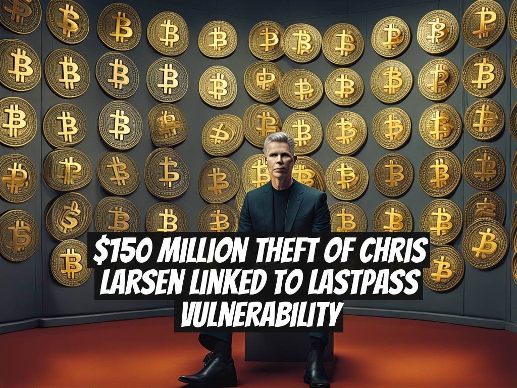 $150 Million Theft of Chris Larsen Linked to LastPass Vulnerability