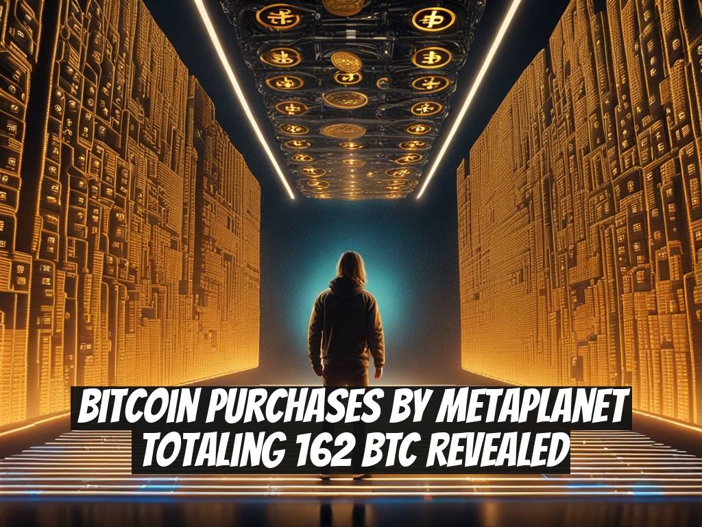 Bitcoin Purchases by Metaplanet Totaling 162 BTC Revealed