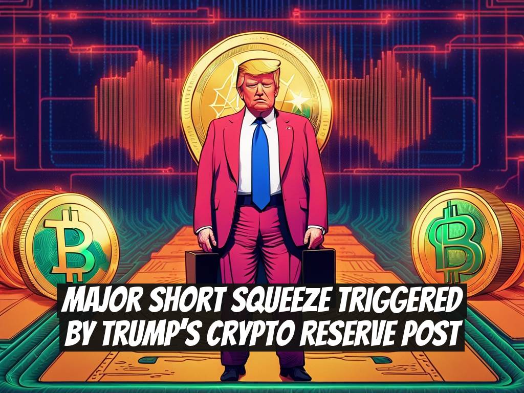 Major Short Squeeze Triggered by Trump’s Crypto Reserve Post