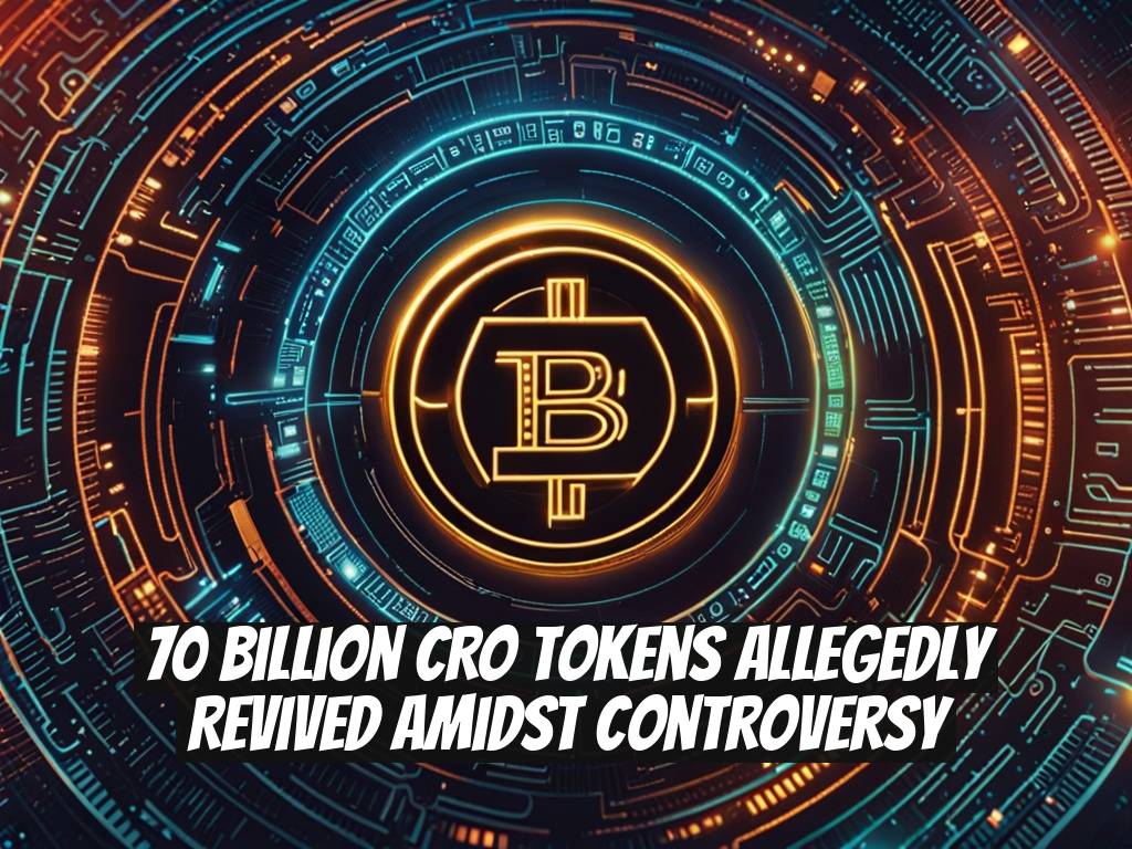 70 Billion CRO Tokens Allegedly Revived Amidst Controversy