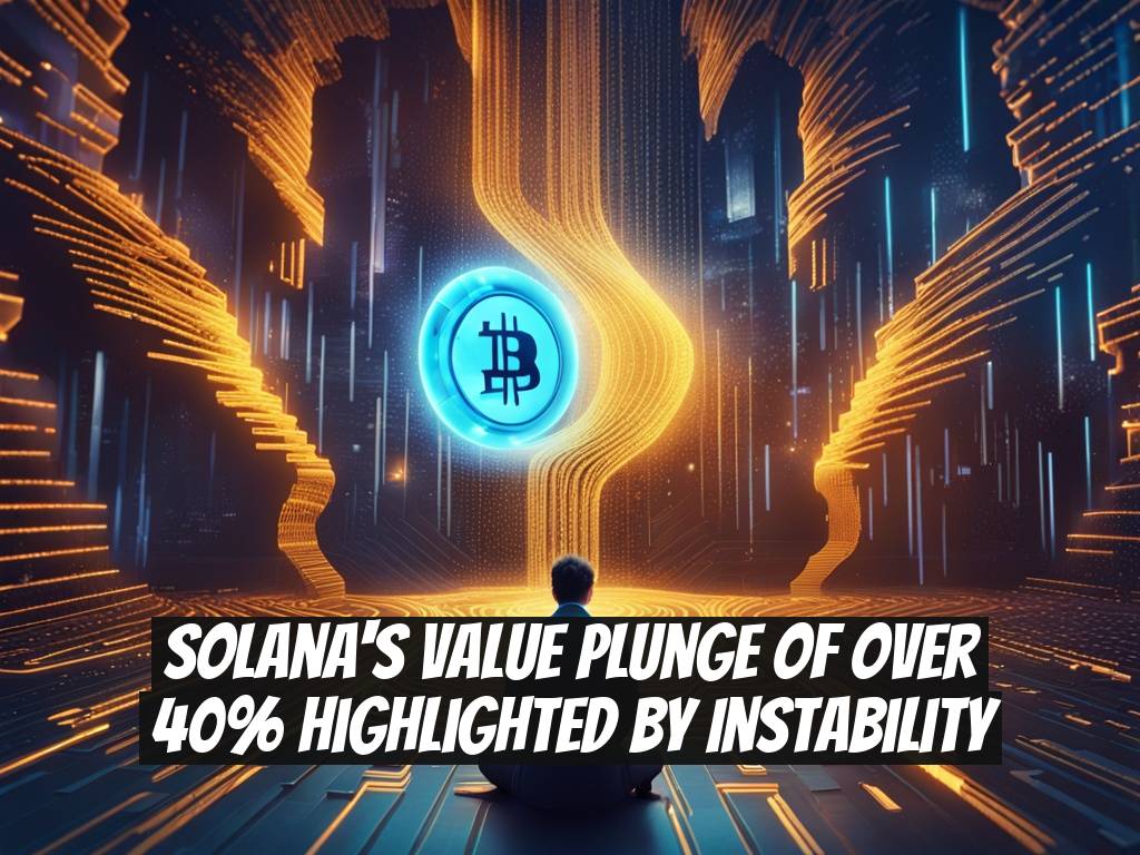 Solana's Value Plunge of Over 40% Highlighted by Instability