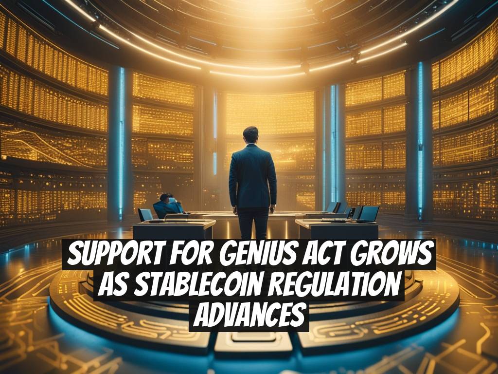 Support for GENIUS Act Grows as Stablecoin Regulation Advances