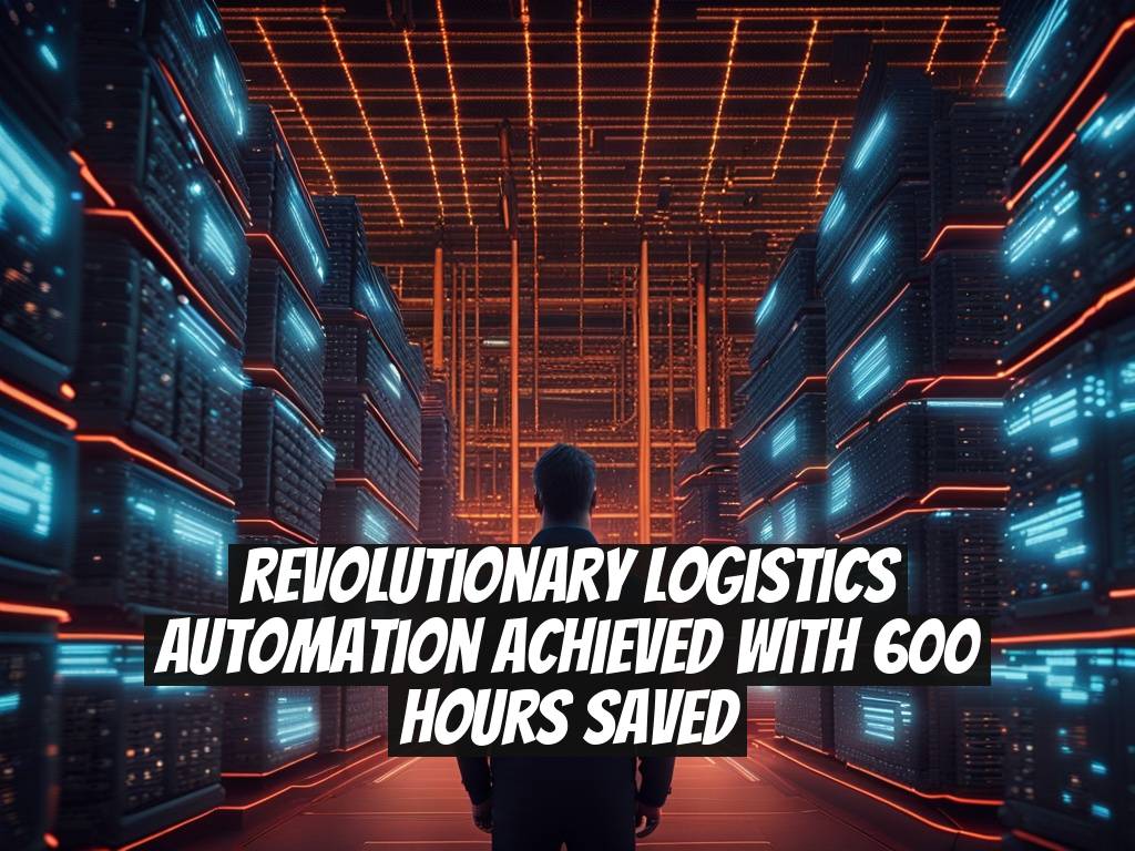 Revolutionary Logistics Automation Achieved with 600 Hours Saved