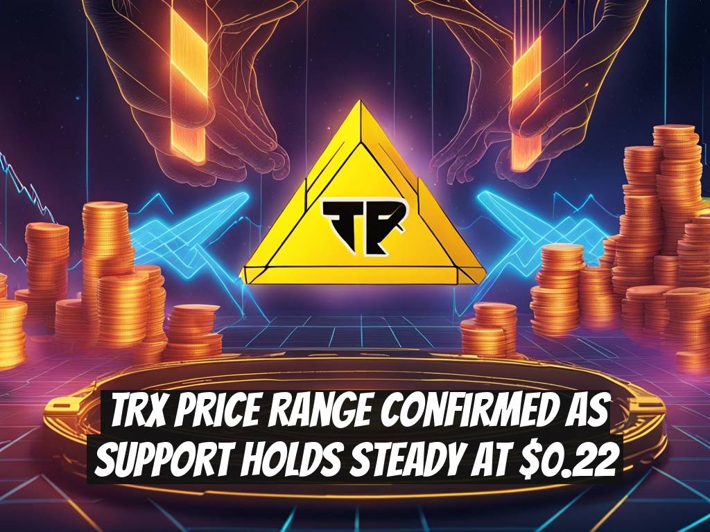 TRX Price Range Confirmed as Support Holds Steady at $0.22